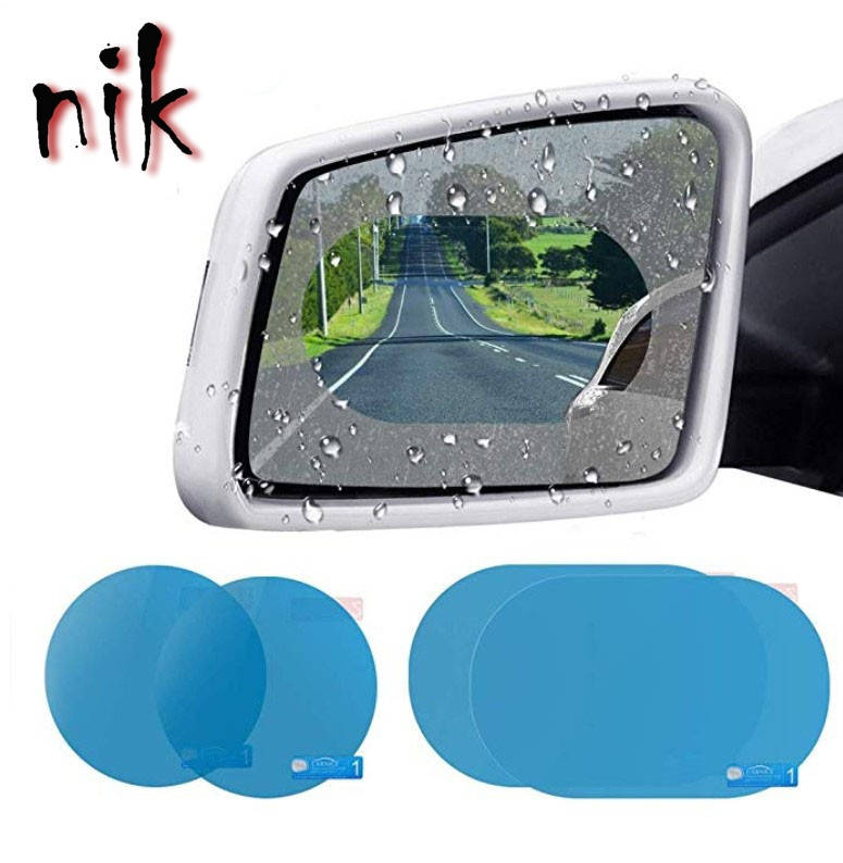 

2шт Анти дождевая прозрачная пленка на зеркало заднего вида