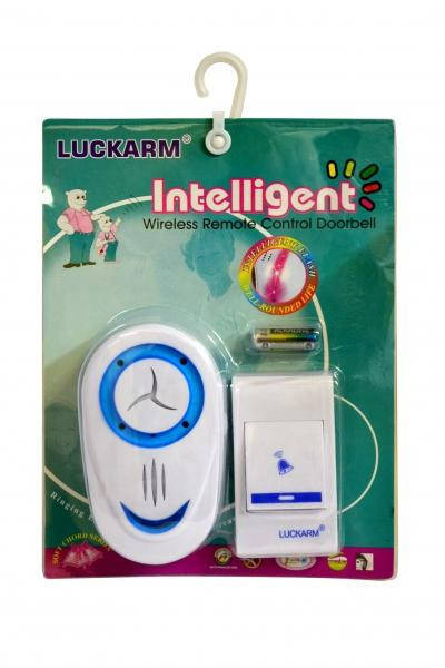

Дверной звонок LUCKARM Intelligent 8853 от розетки 220в а, Белый