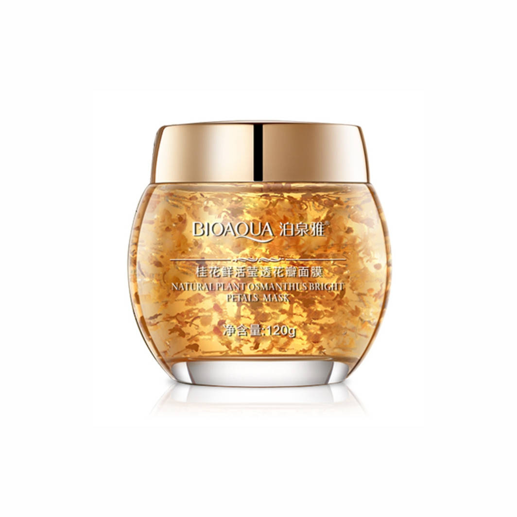 

Ночная маска для лица с золотом османтуса Bioaqua Osmanthus Mask Natural