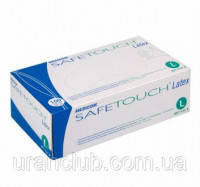 

Перчатки латексные без пудры SafeTouch Latex medicom 100шт./уп , Бежевый