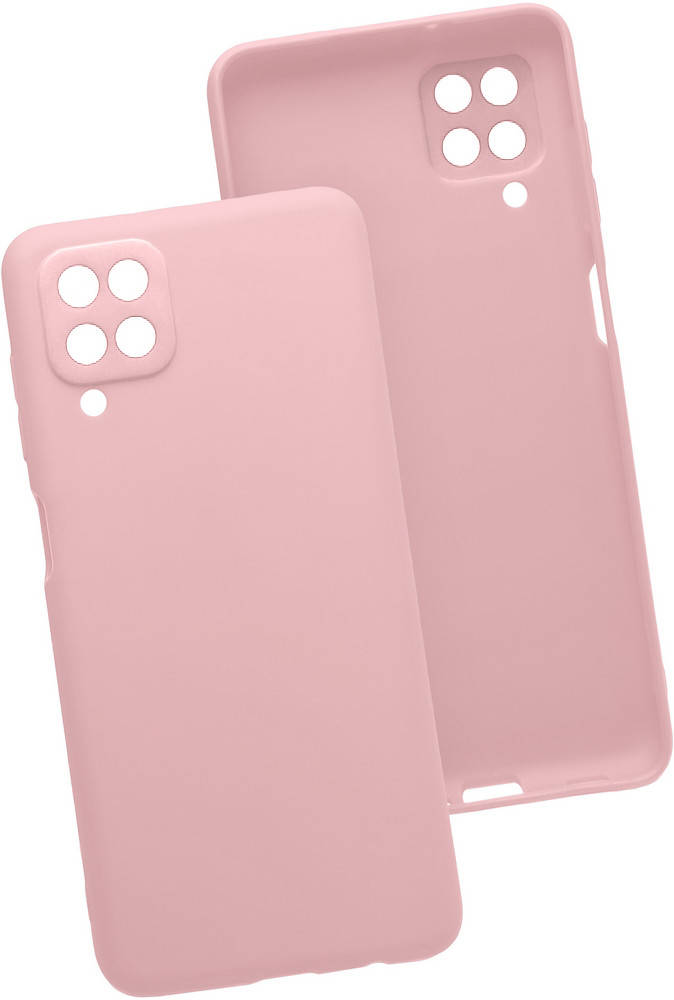

Матовый чехол MultiShot Samsung Galaxy M32 M325 (силиконовая накладка) (Самсунг Галакси М32), Розовый