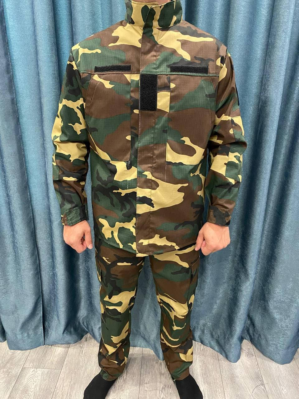 

Костюм военный летний, военная форма ЗСУ Woodland (Рипстоп) 48-50, Зелёный