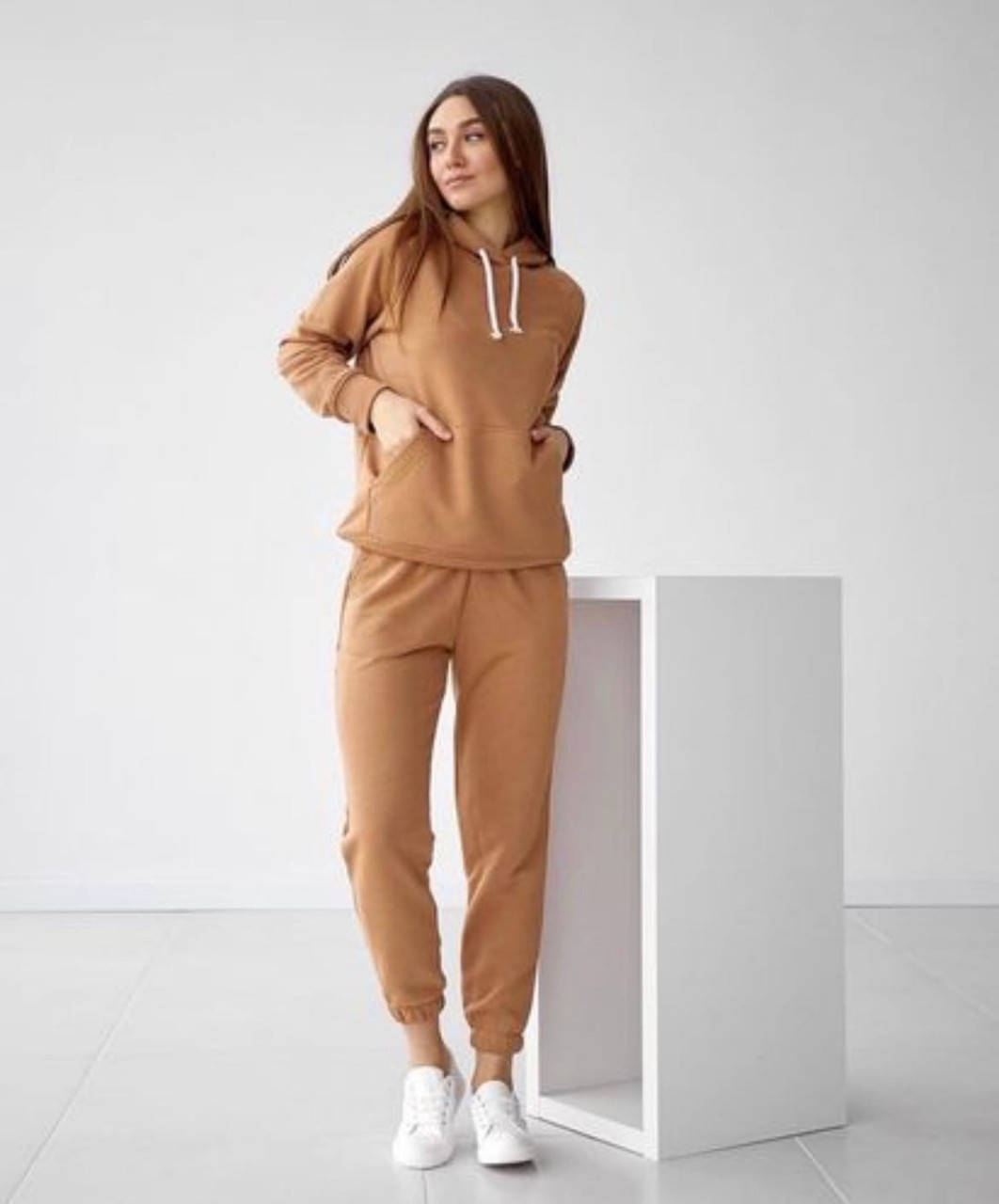 

Женский весеннний спортивный костюм двунить новинка 2022, Черный