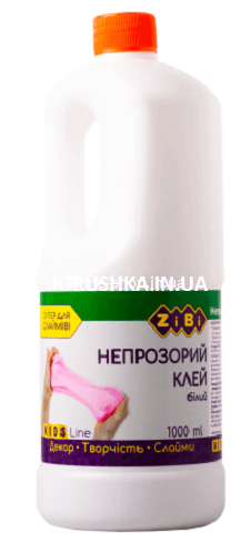 

Клей белый на PVA-основе для изготовления слаймов, 1000 мл
