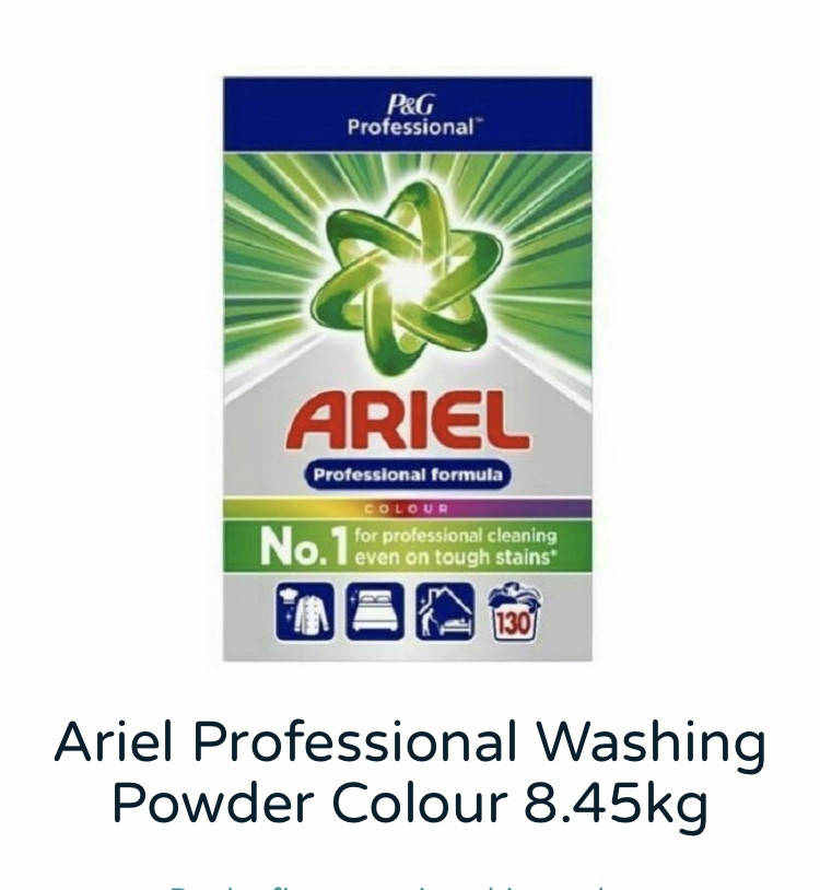 

Порошок Профессиональный для стирки Ariel Professional Washing Powder Colour 8.45kg (130стирок).