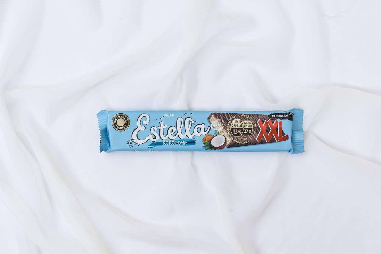 

Estella Вафли в шоколаде XXL с начинкой Кокос