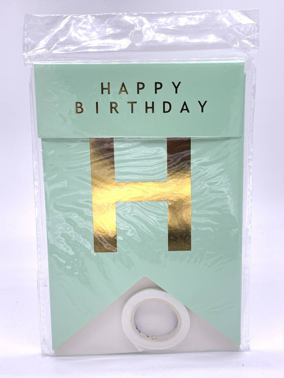

Гирлянда "Happy Birthday" Мятная