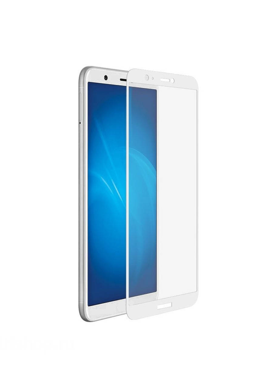 

Защитное стекло с рамкой для Huawei P Smart (white), Белый