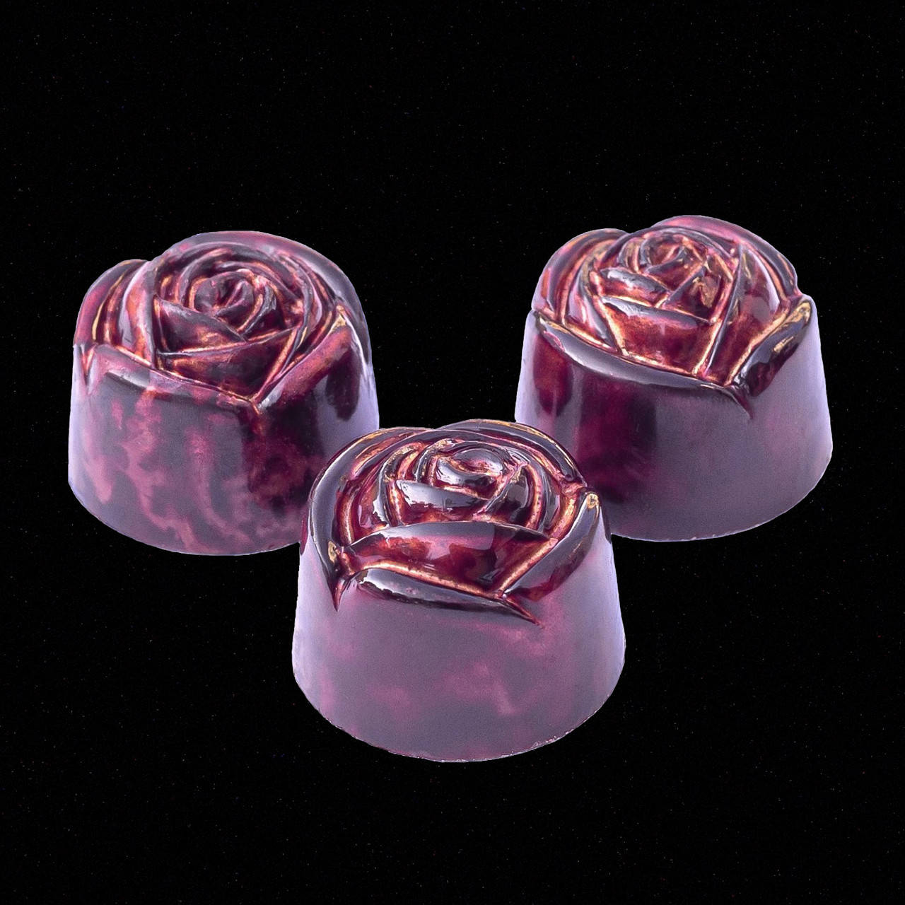 

Шоколадні цукерки ручної роботи "Троянда", 1 шт, 20 р.