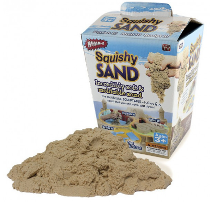 

Кинетический песок для детей Squishy Sand | липкий песок, Песочный