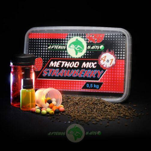 

Methot Mix Флэт метод 4в1 0,5кг STRAWBERRY (клубника)