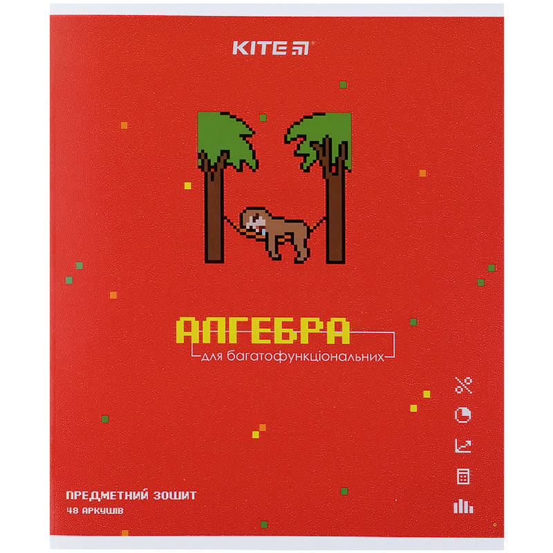 

Тетрадь предметн. 48 л.,кл., гибр лак с УФ, Pixel, алгебра