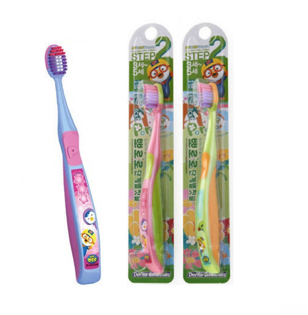 

Зубная щетка для детей от 3 до 5 лет Pororo Toothbrush Step 2