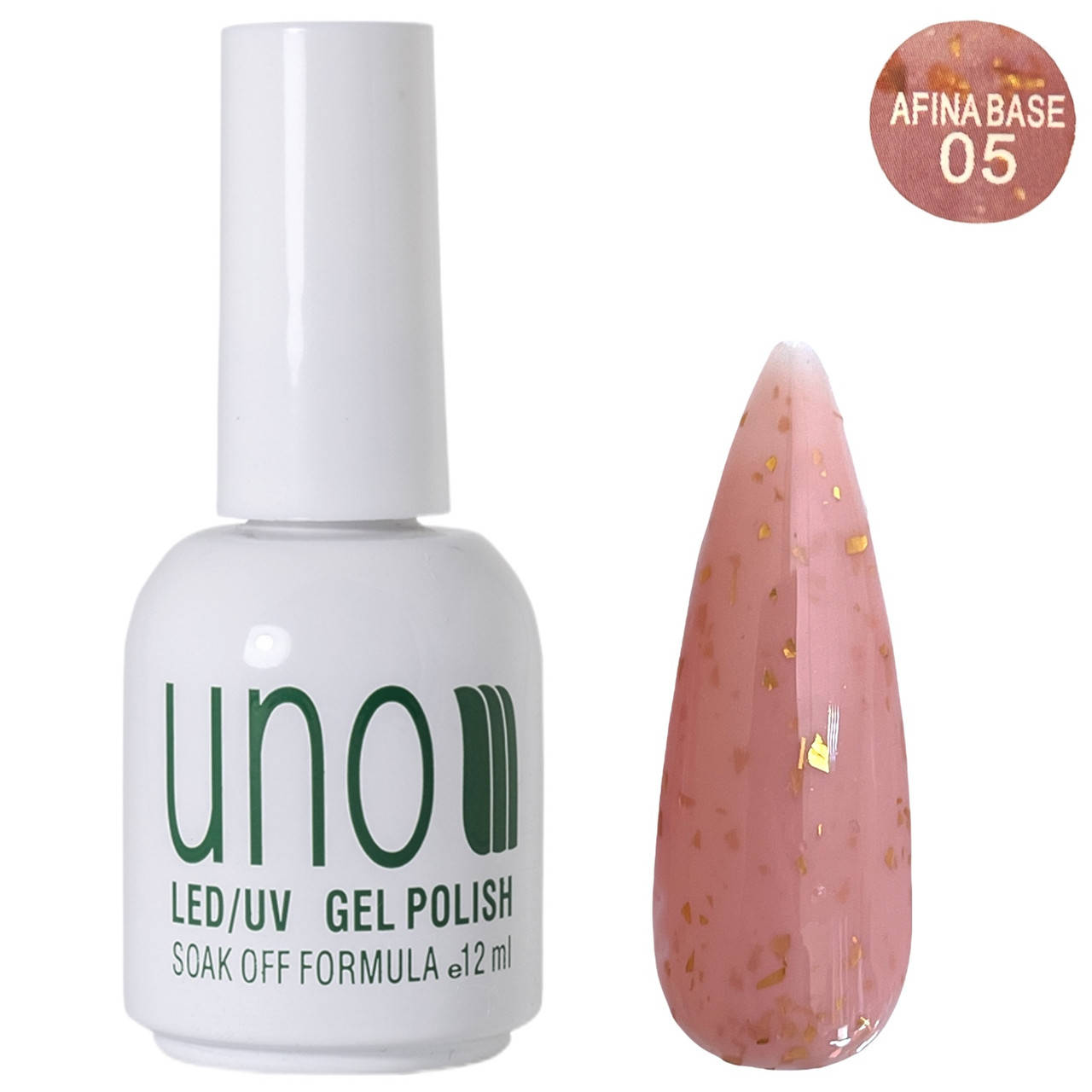 

Цветная молочная база Afine Base,с золотыми хлопьями потали, 12ml. №05, Общая категория