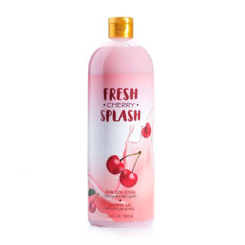

Гель для душа BioWorld Fresh Splash 1000 мл Увлажняющая вишня
