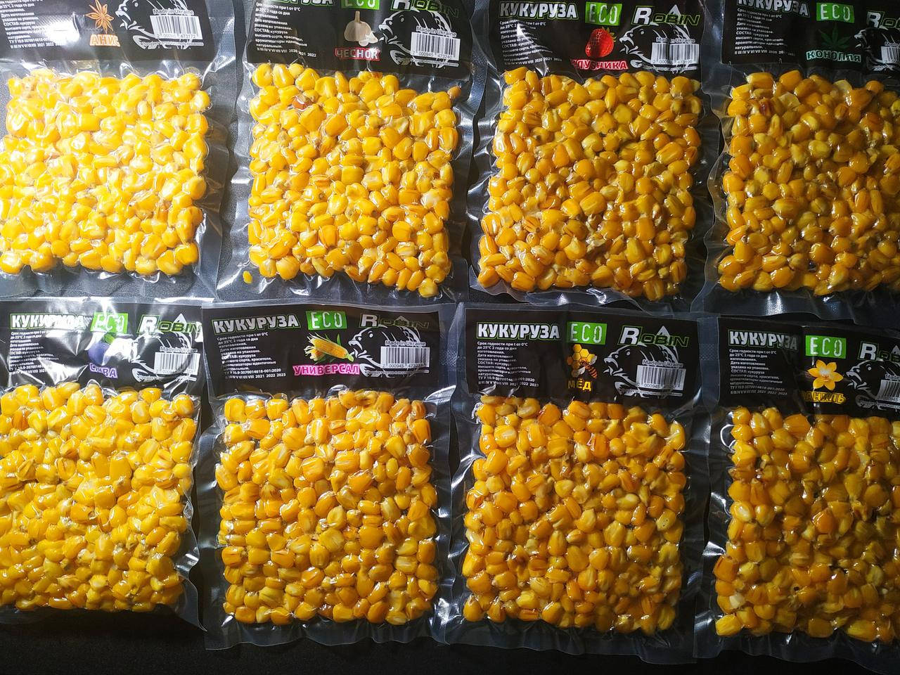 

Кукуруза ЧЕСНОК ECO Robin 100gr
