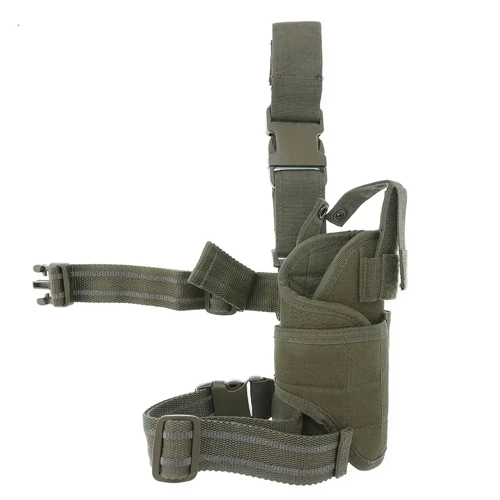 

MIL-TEC Cordura OLIVE Кобура стегнова, кобура регульована 16145101, Оливковый