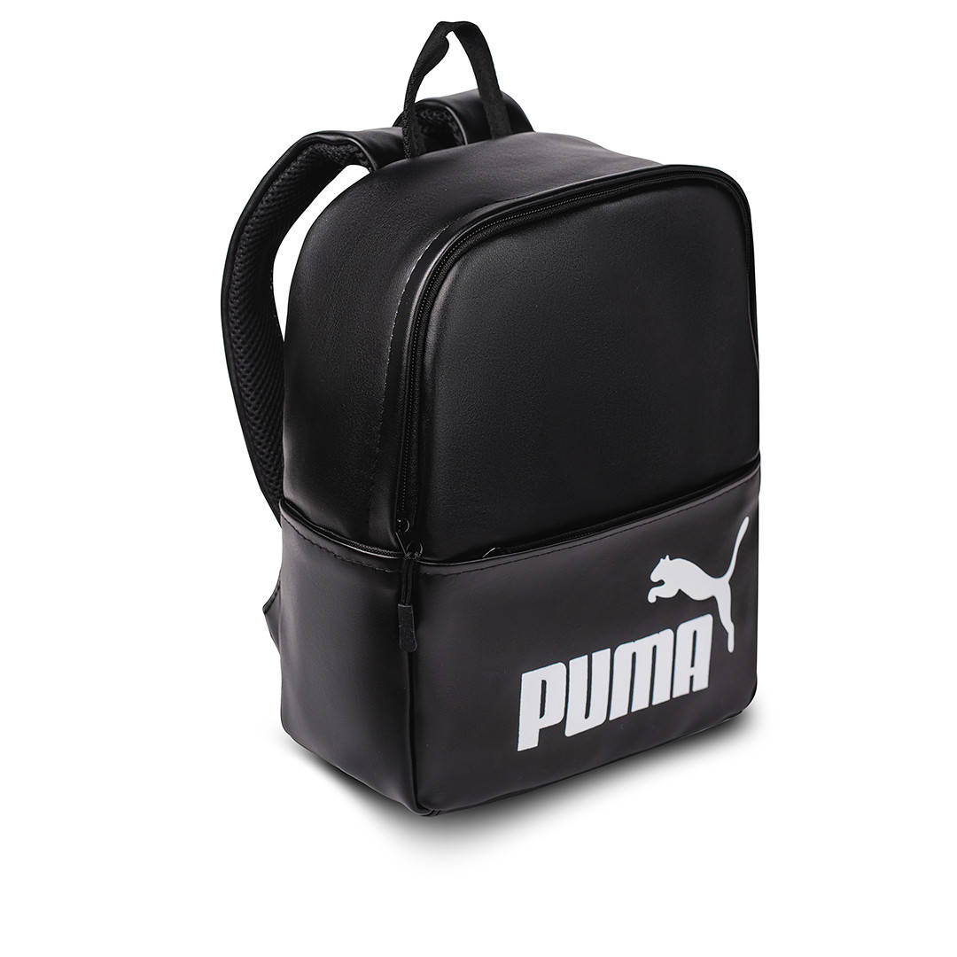 

Рюкзак женский Puma Пума из турецкой эко кожи черный с ручкой городской стильный небольшой KT, Разные цвета