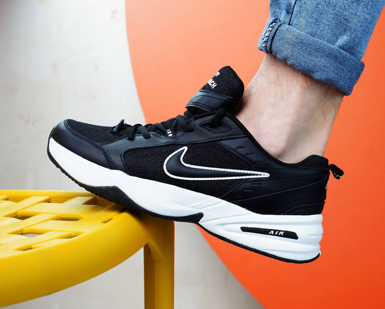 

Мужские кроссовки Nike Air Monarch черные 43 27.5 см, Черный