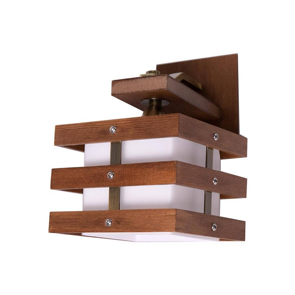 

Бра Altalusse INL-9215W-01 Antique brass & Walnut, Коричневый