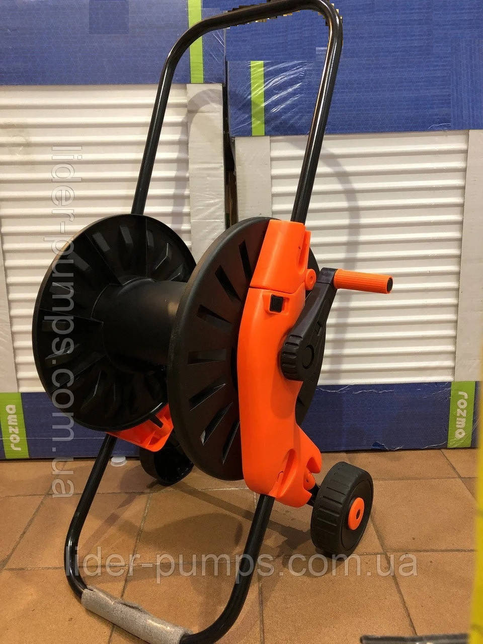 

Тележка раскладная для шланга 60 м