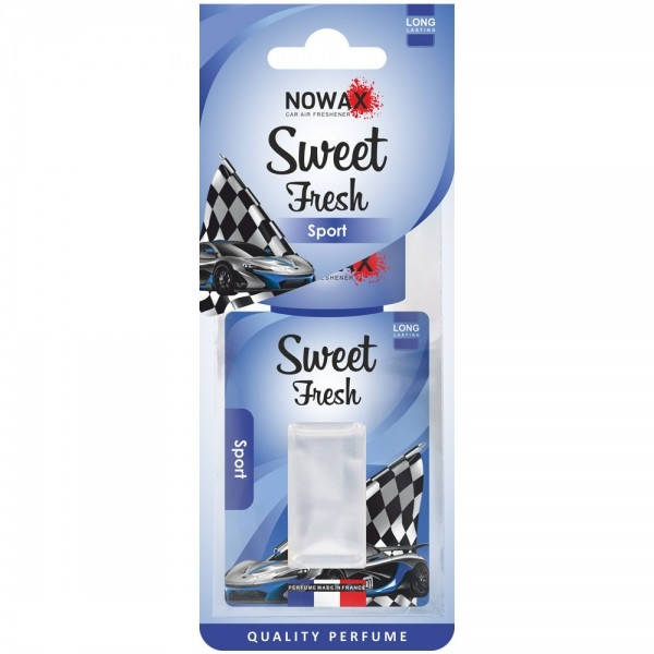 

Ароматизатор мембранний Nowax серія Sweet Fresh 5 ml - Sport (30шт/ящ)