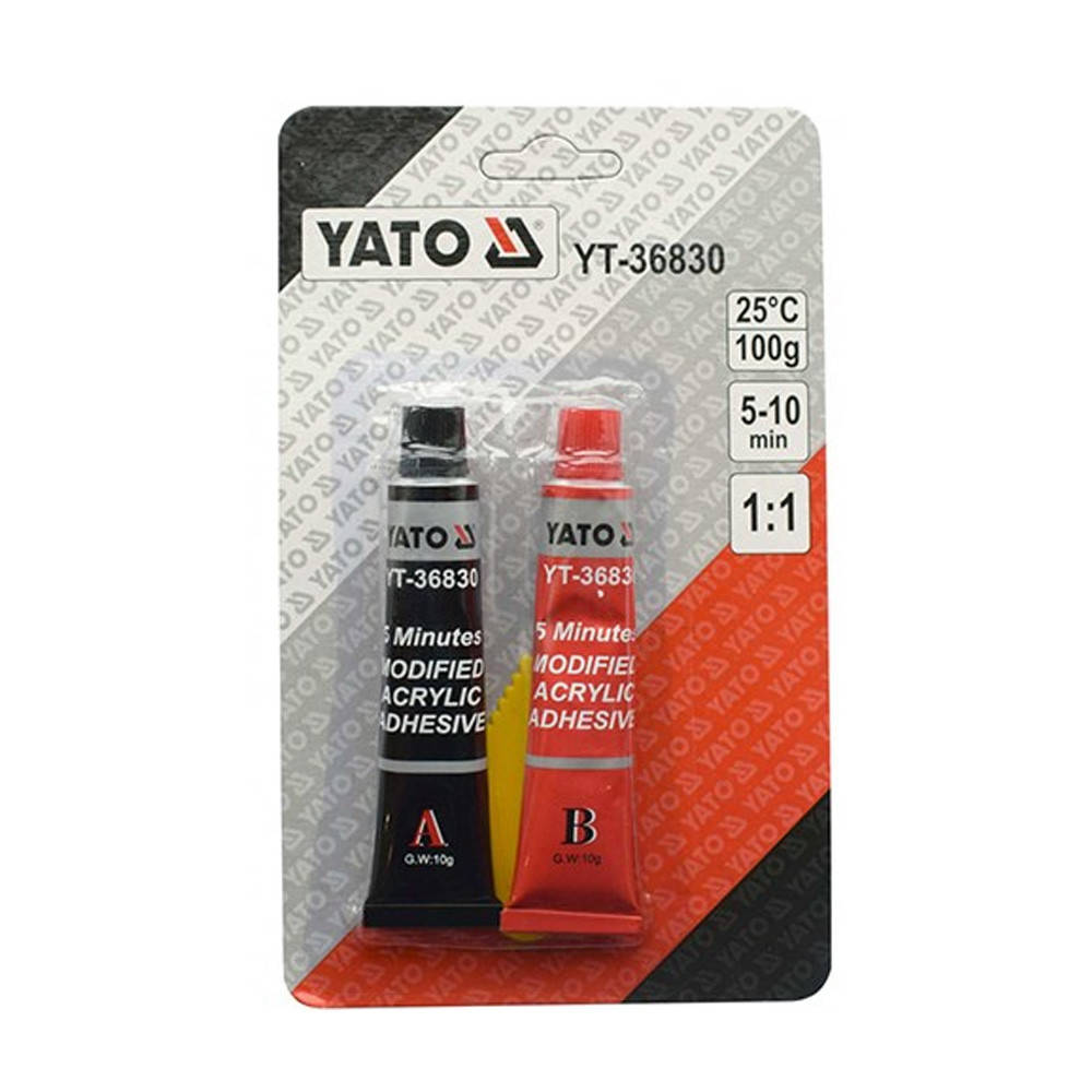 

Клей двухкомпонентный акриловый Yato YT-36830 10 г