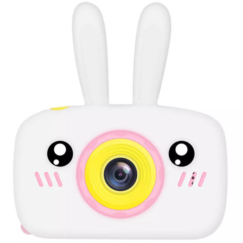 

Детская камера фотоаппарат детский Children's Fun T15 Rabbit Белая