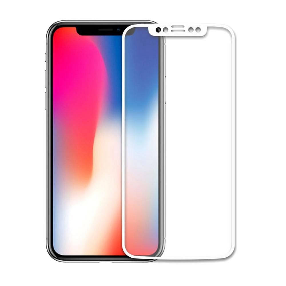 

Защитное белое 3D стекло Mocolo для Apple iPhone X(5.8") / XS (5.8"), Белый