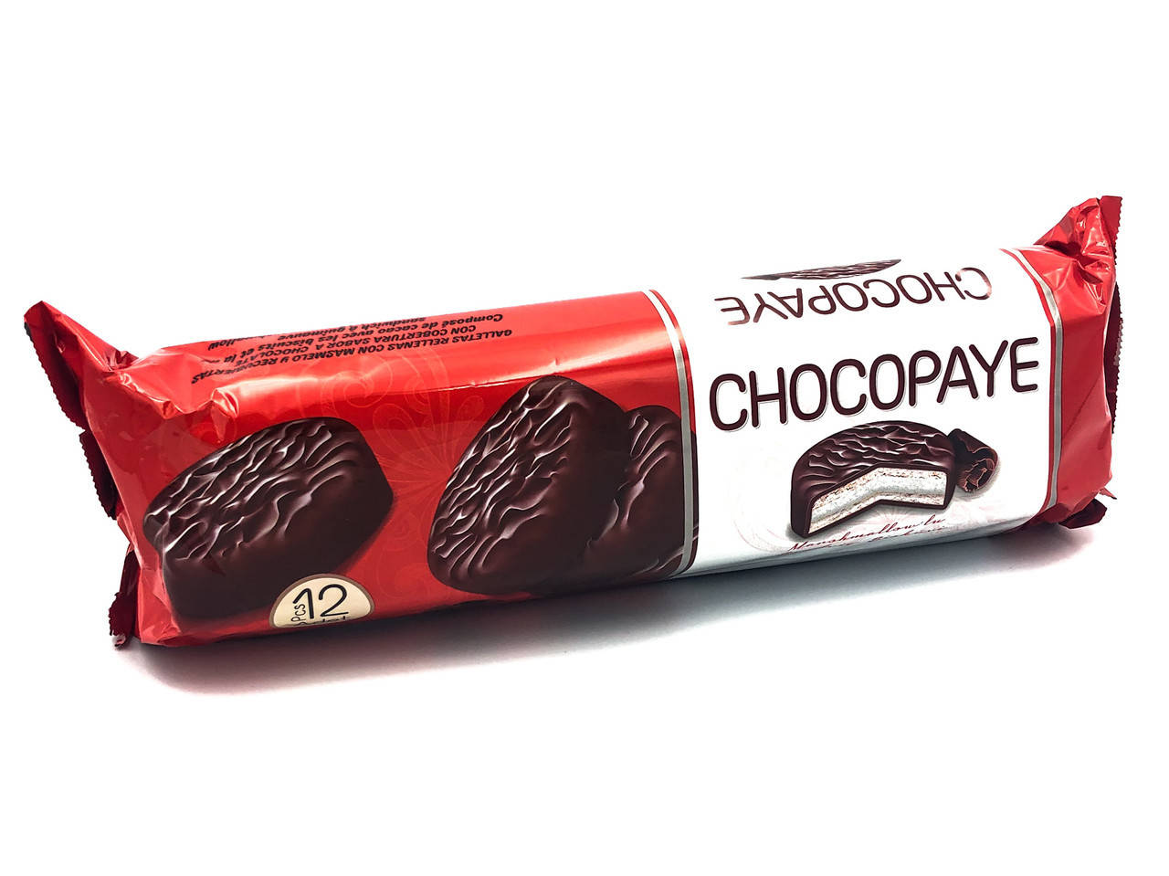 

Печенье-сэндвич с шоколадом, маршмеллоу CHOCO PAYE Simsek, 216 гр