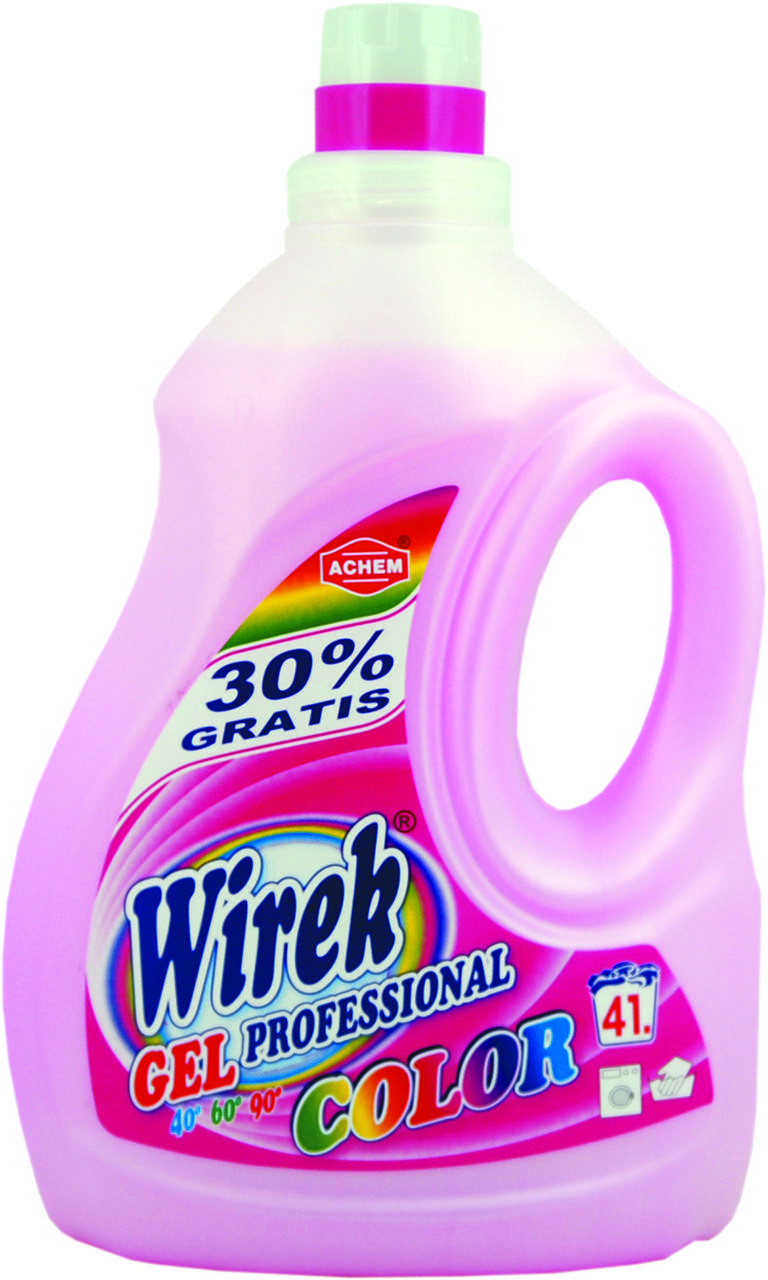 

Гель для стирки цветных тканей Wirek Color Professional 2л