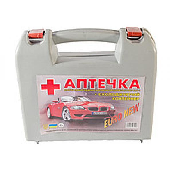 

Аптечка автомобильная Евро серая 149060