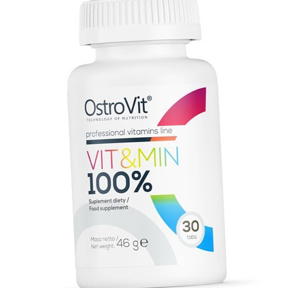 

Витамины OstroVit Vit Min 100% 30 таблеток