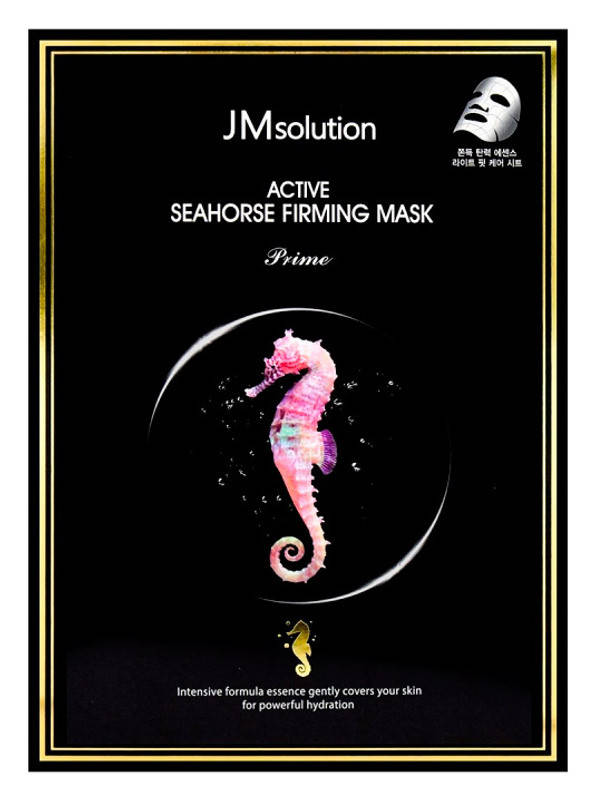 

Укрепляющая тканевая маска с экстрактом морского конька JMsolution Active Seahorse