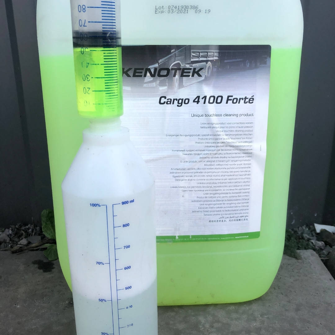 

Активная пена Kenotek Cargo 4100 Forte (Бельгия) 1л