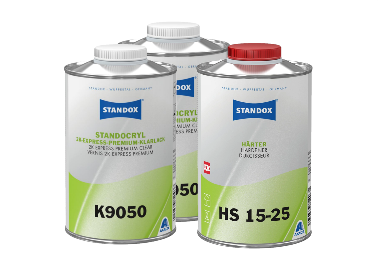 

HS Прозрачный лак STANDOX K9050 Express Premium Clear (лак 2л + HS отвердитель 1л)