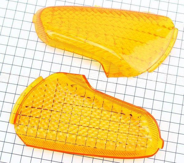 

Стекло поворотов задних Suzuki LETS к-кт 2шт (желтые)