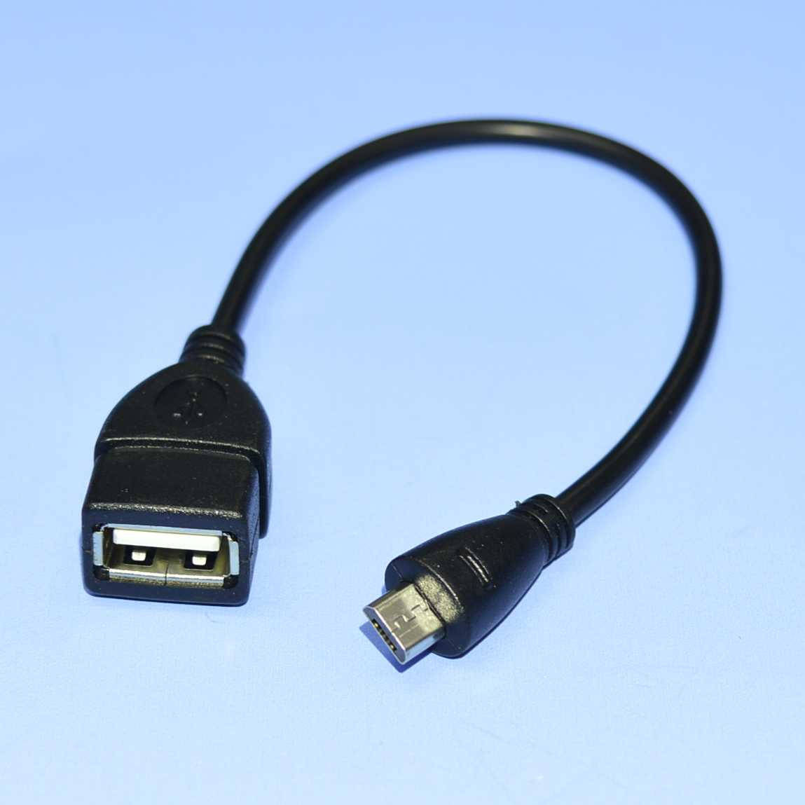 

Шнур шт.міcro USB-5pin - гн.USB-A Cabletech standart KPO3966 0.2м, Черный