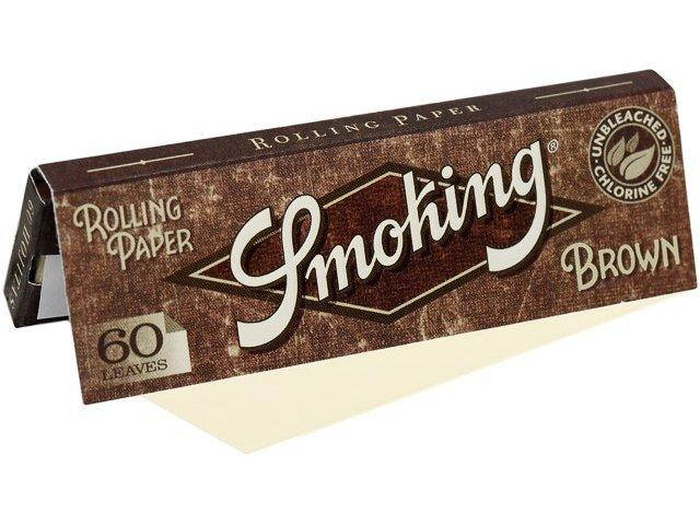

Сигаретная бумага для самокруток Smoking Brown, неотбеленная, 70мм, Арт.1002
