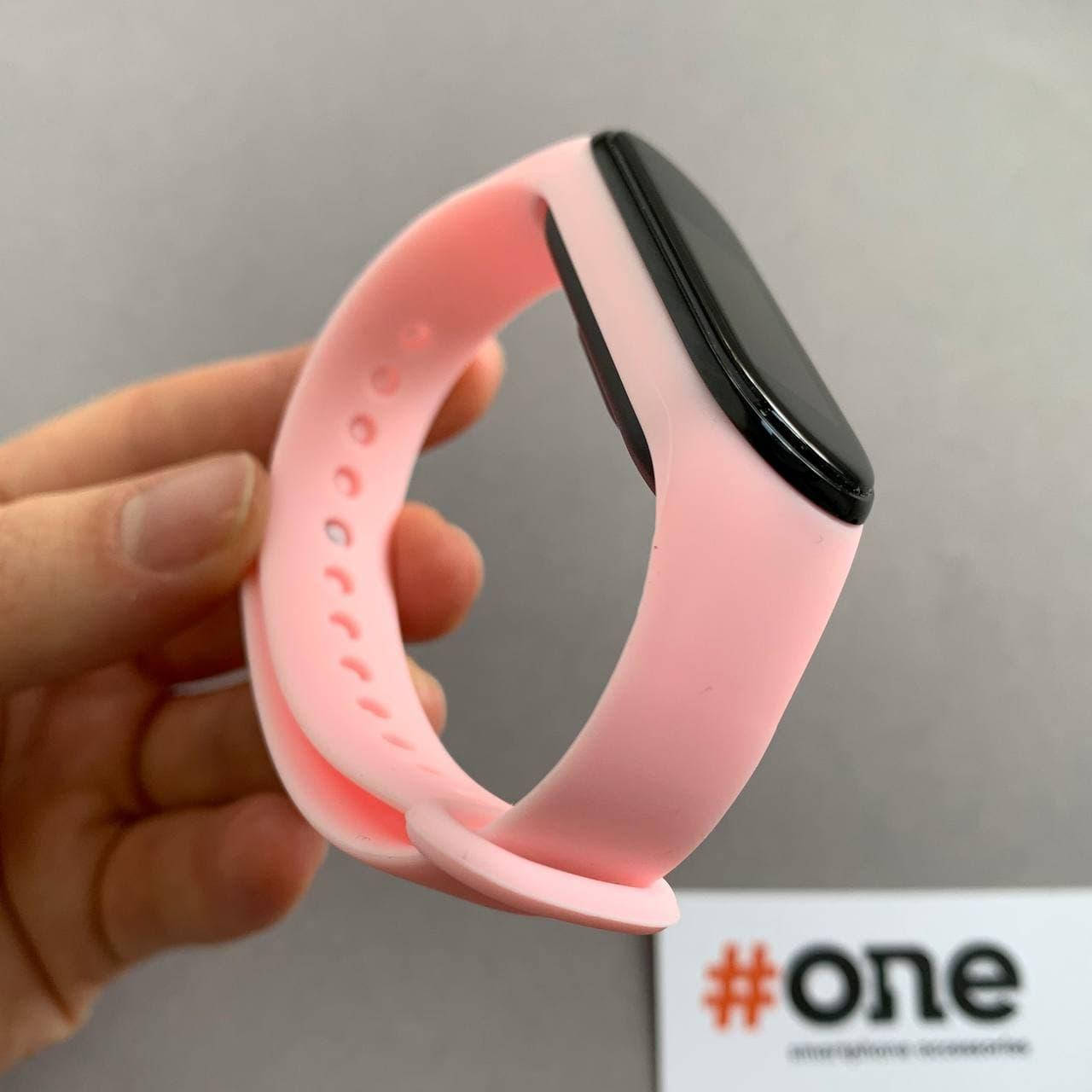 

Ремешок для Xiaomi Mi Band 4 силиконовый цветной ремешок для фитнесс трекера браслета ми бенд 4 розовый BND