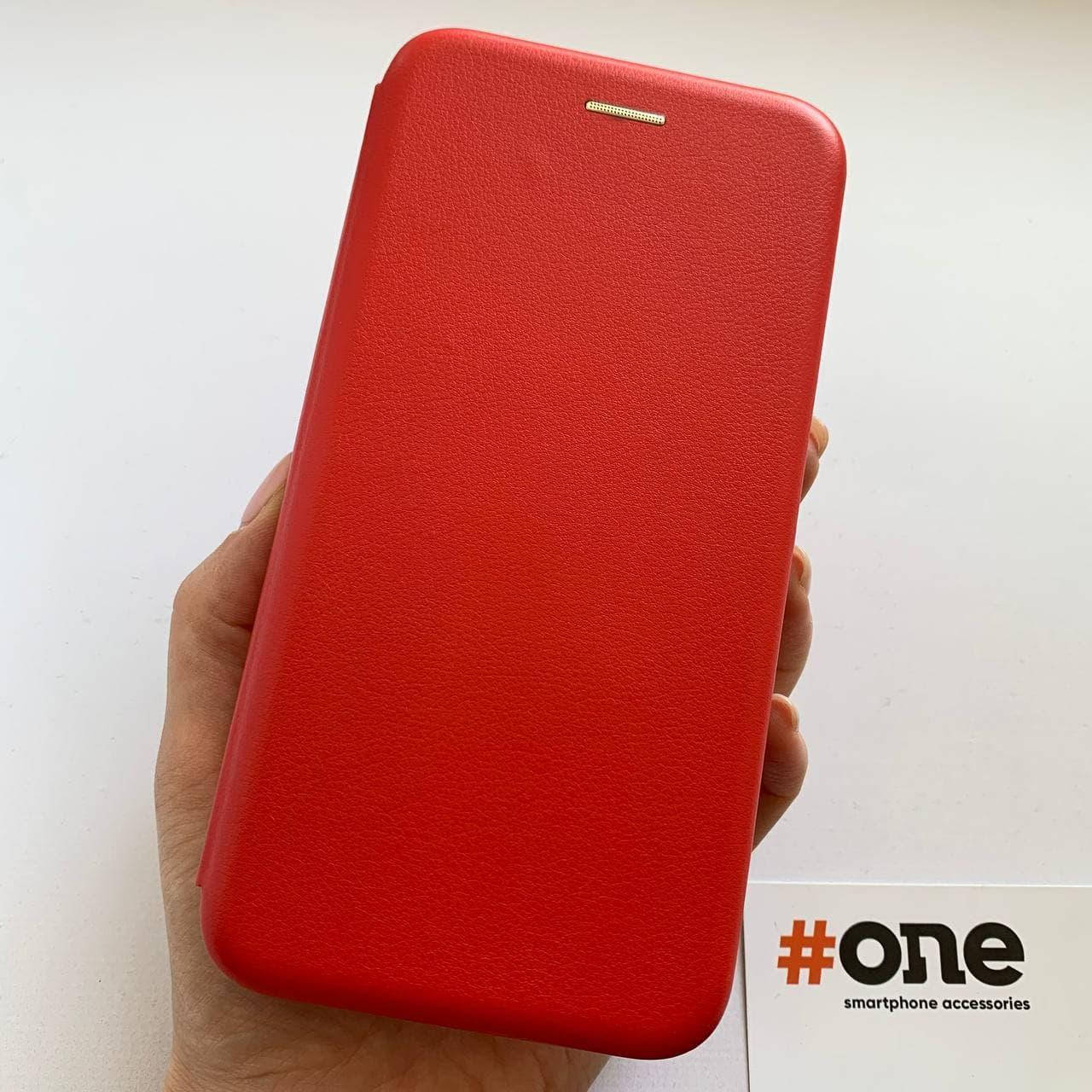 

Чехол книга для Xiaomi Pocophone F1 с эко кожи с подставкой магнитом книжка на сяоми покофон ф1 красная STN, Красный