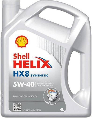 

Оригинальное моторное масло Shell Helix HX8 5W-40 550052837