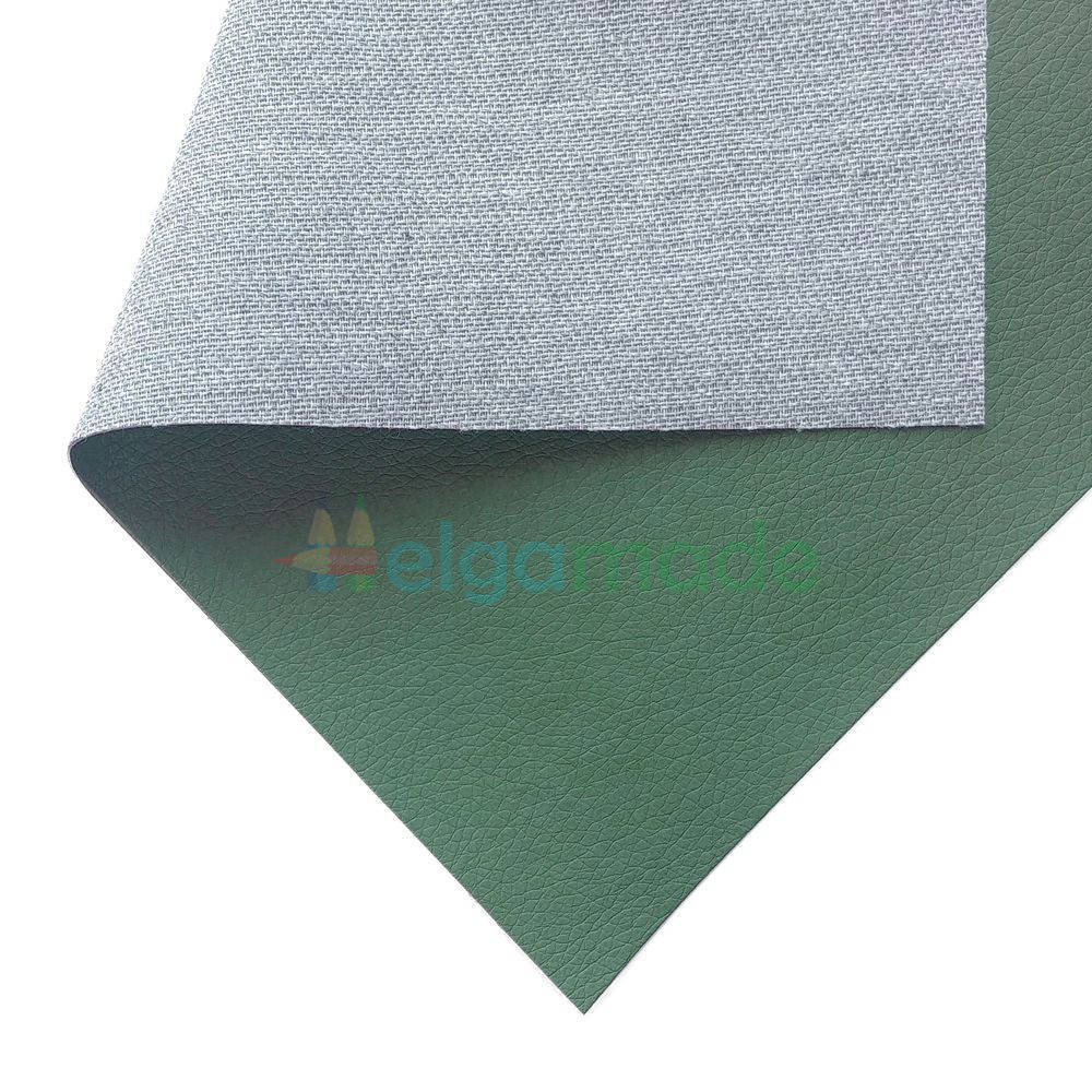 

Кожзам матовый ТЕМНО-ЗЕЛЕНЫЙ, 20х27 см, Китай