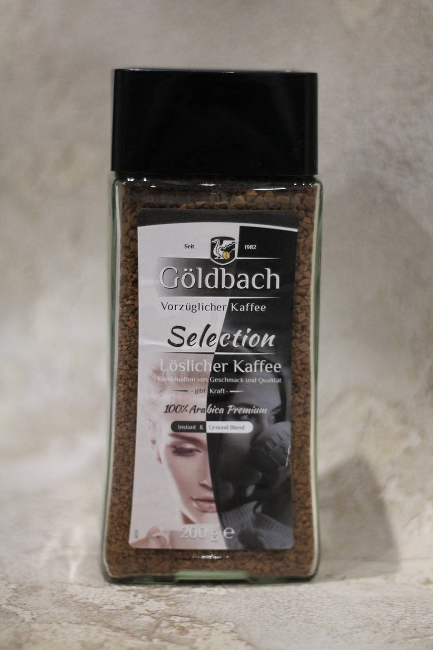 

Кава розчинна goldbach selection 200г