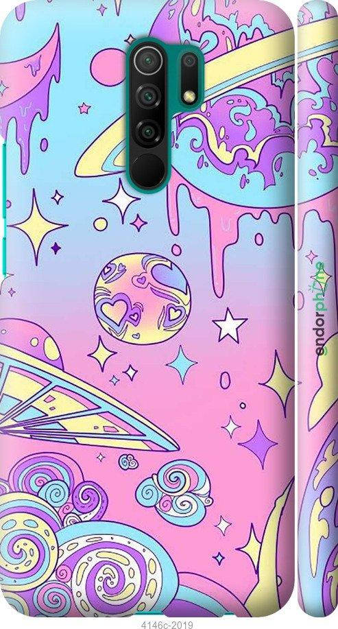

На Xiaomi Redmi 9 Розовая галактика "4146c-2019-10746", Желтый