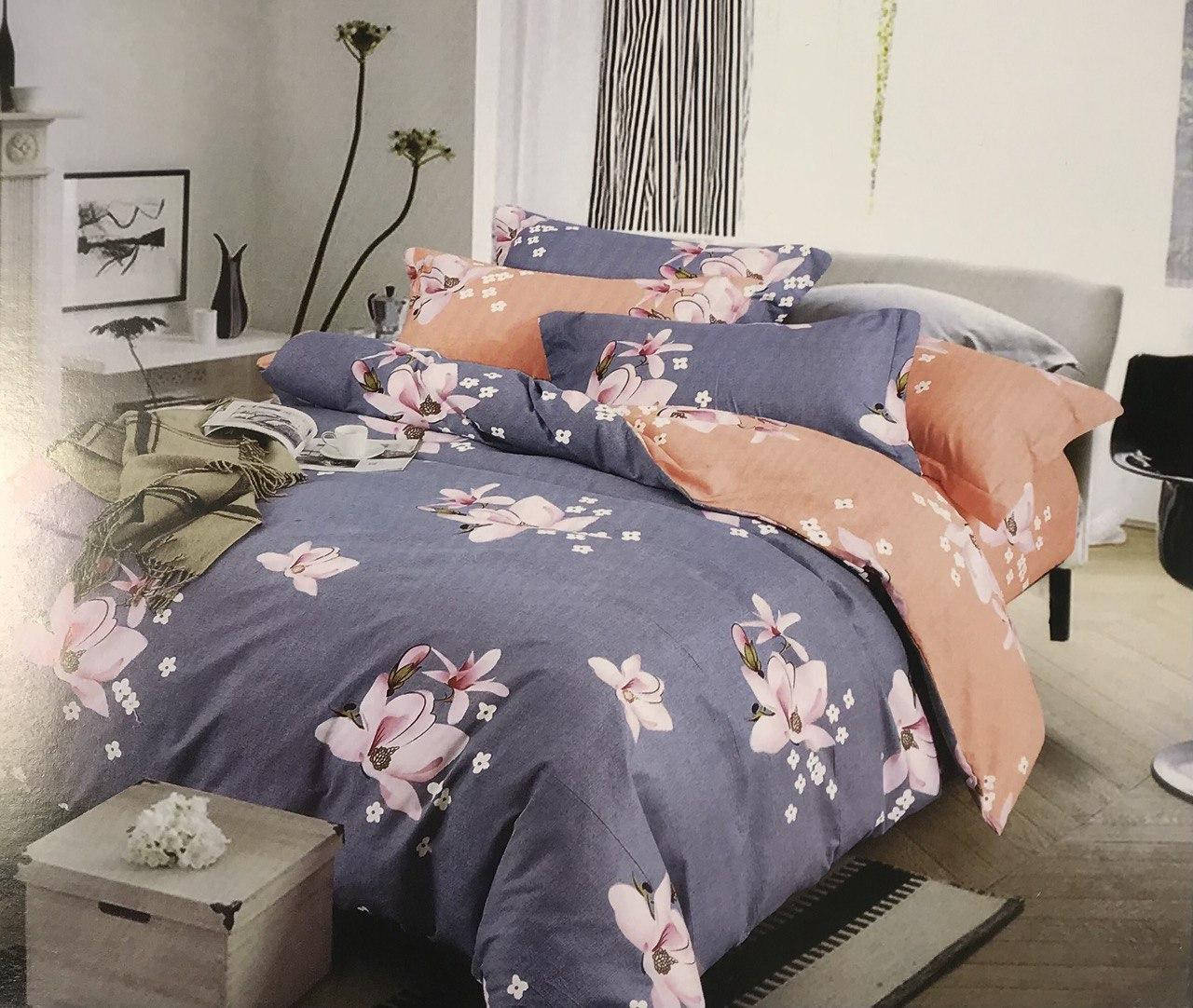 

Постельное двухспальное белье| сатин| ZARA | HOME Textile|, Синий