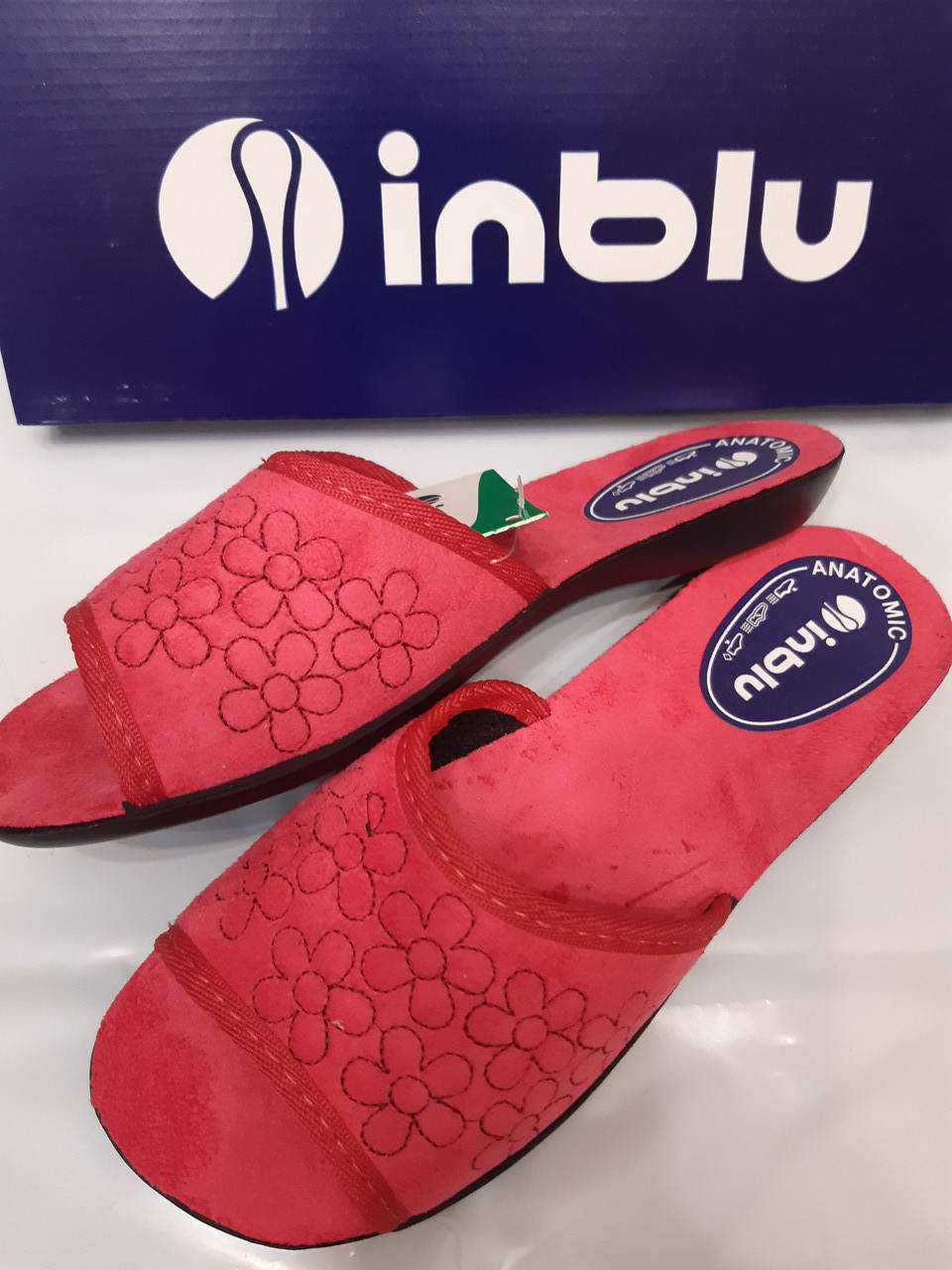

Тапочки женские комнатные , розовые, Inblu (инблу), 36-41 размер. 39, Розовый