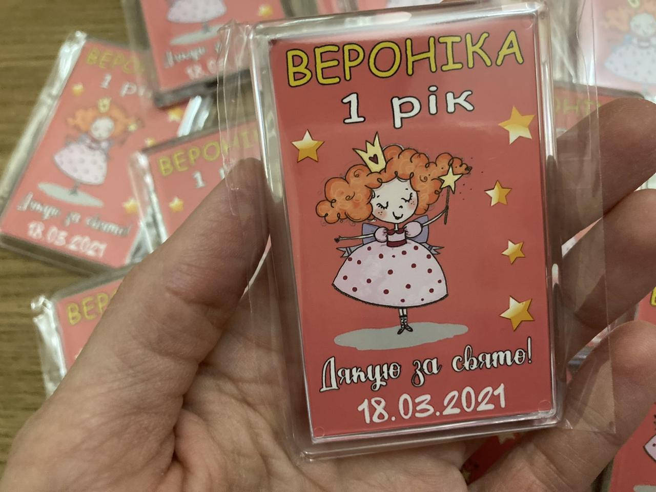 

Магниты на детский День рождения девочке - подарки гостям на праздник
