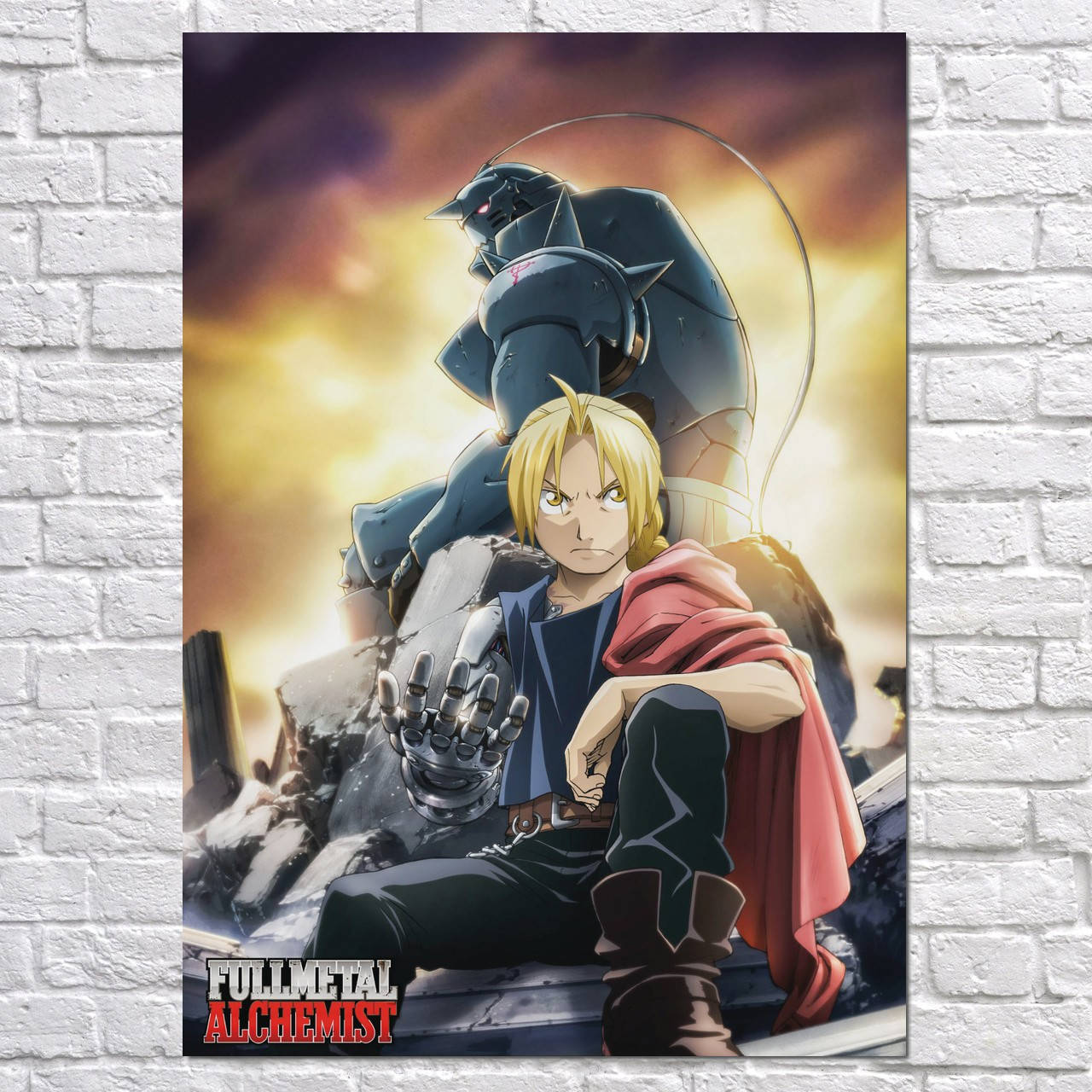 

Плакат "Стальной алхимик, Fullmetal Alchemist" (артикул 2540) 42, Полуглянец, 30