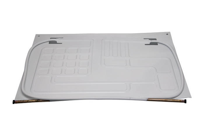 

Испаритель для холодильника универсальный, 370*280 мм, d=6 мм, 2-выводной